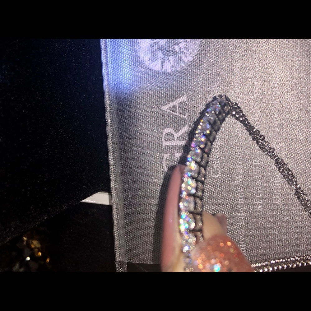 GRA certified VVS diamond bolo bracelet engagement wedding Valentine’s birthday - Picture 9 of 11